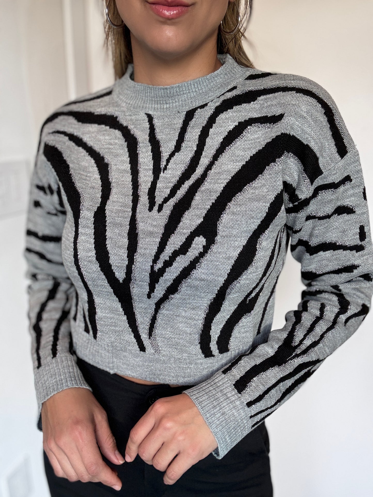 Zebra Sweater