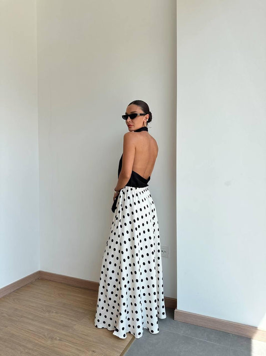 Lunares Maxi Skirt