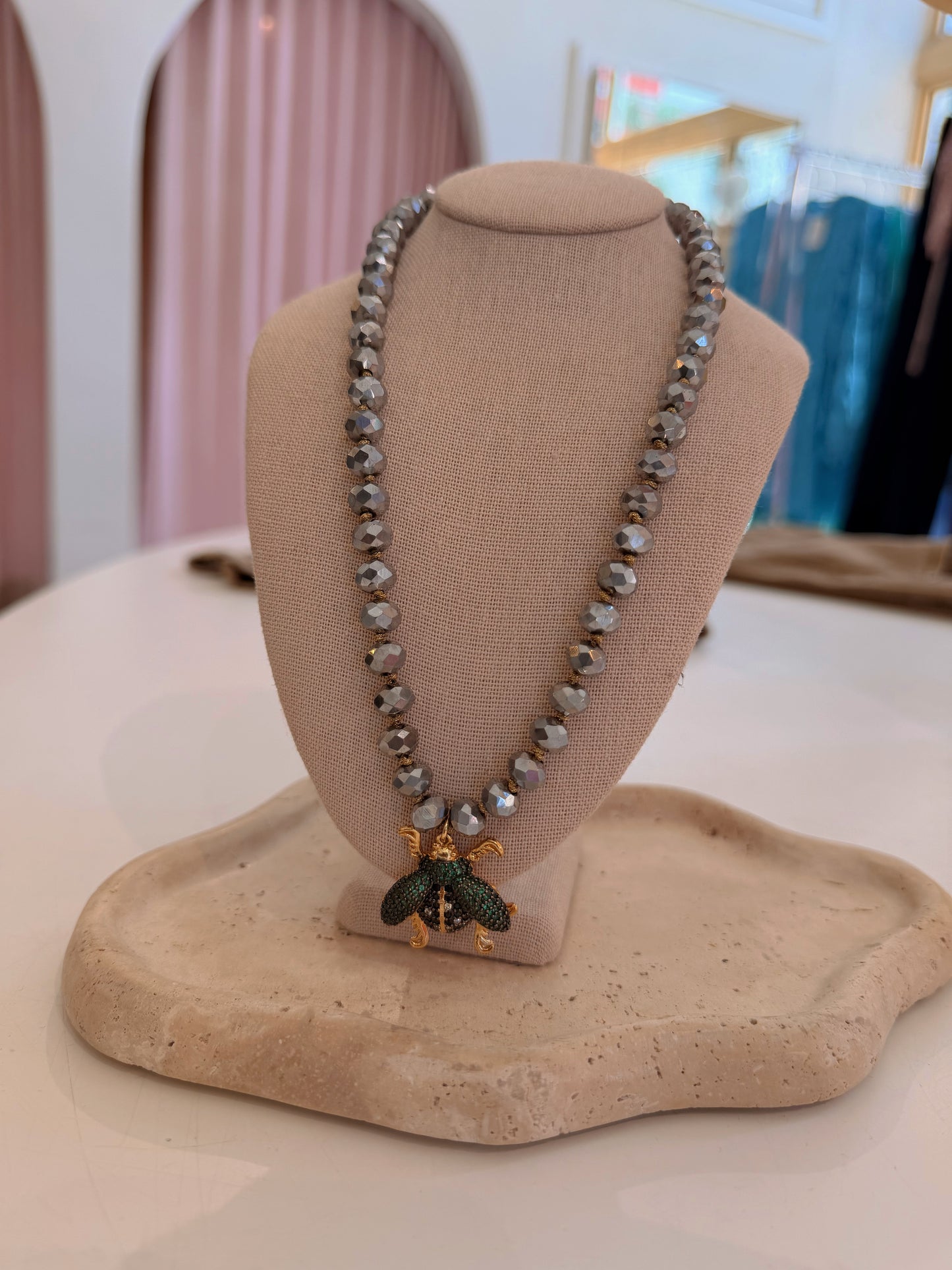 Bee necklace
