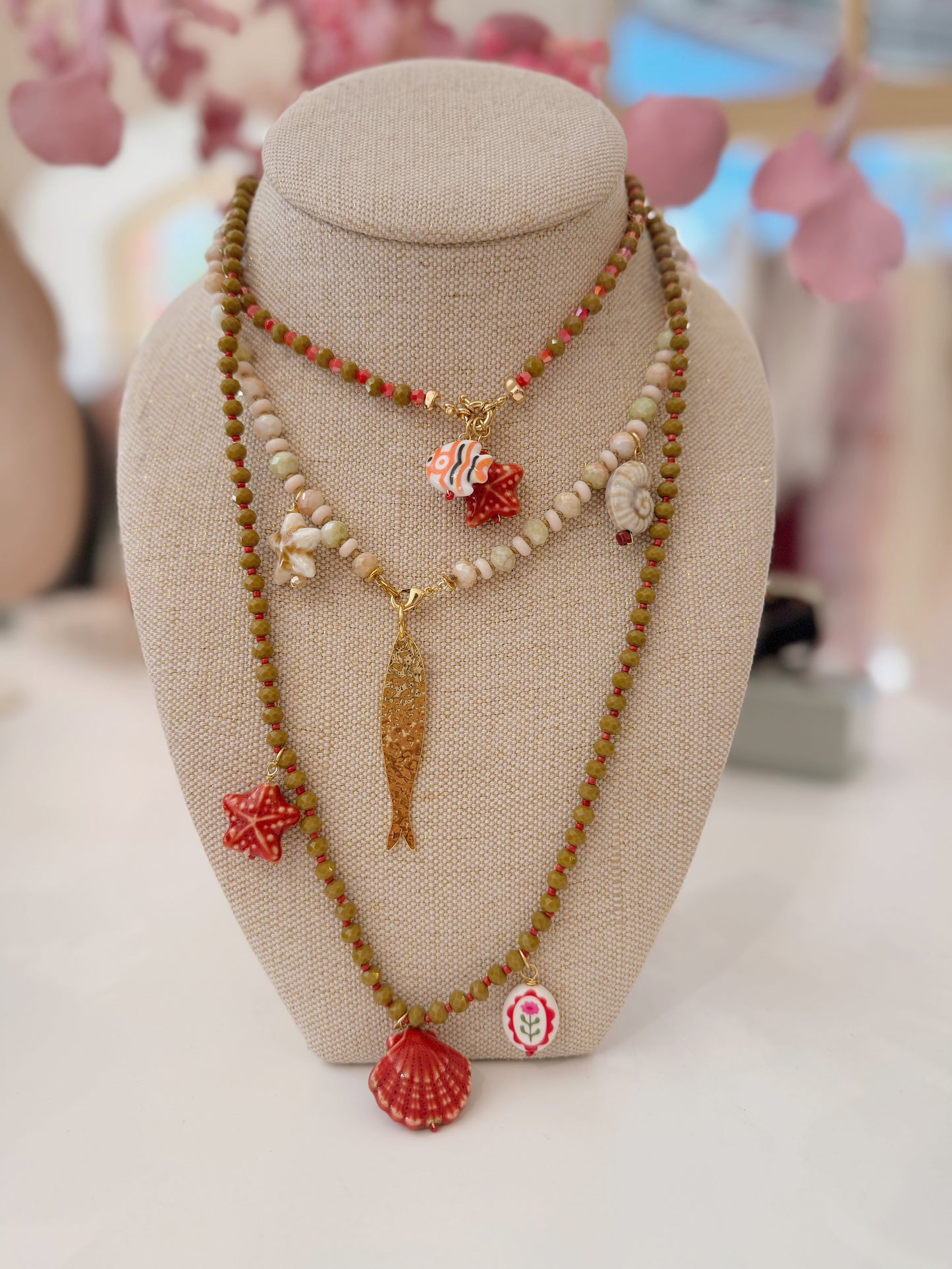Clau summer  necklaces