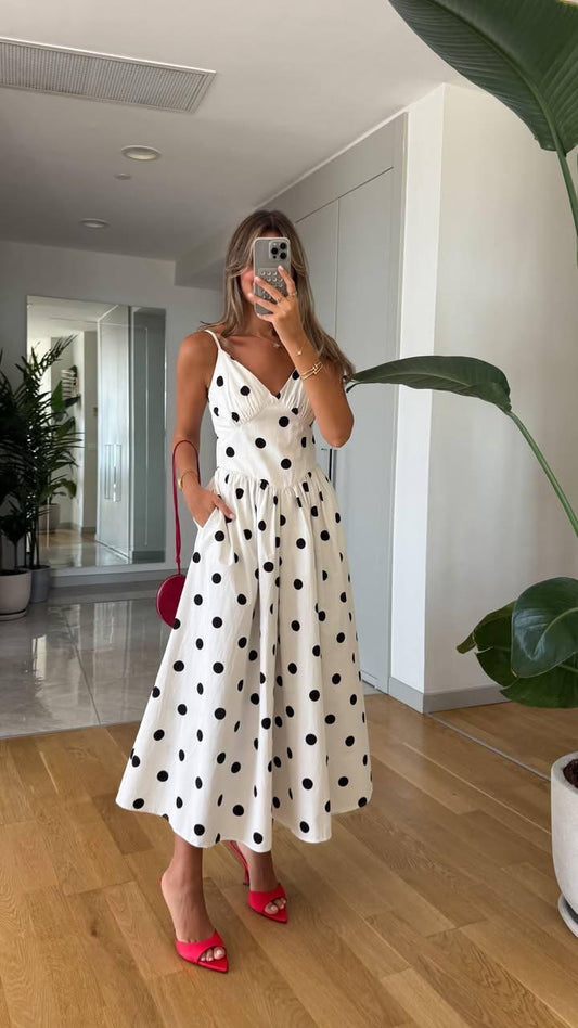 Elena Dots Dress