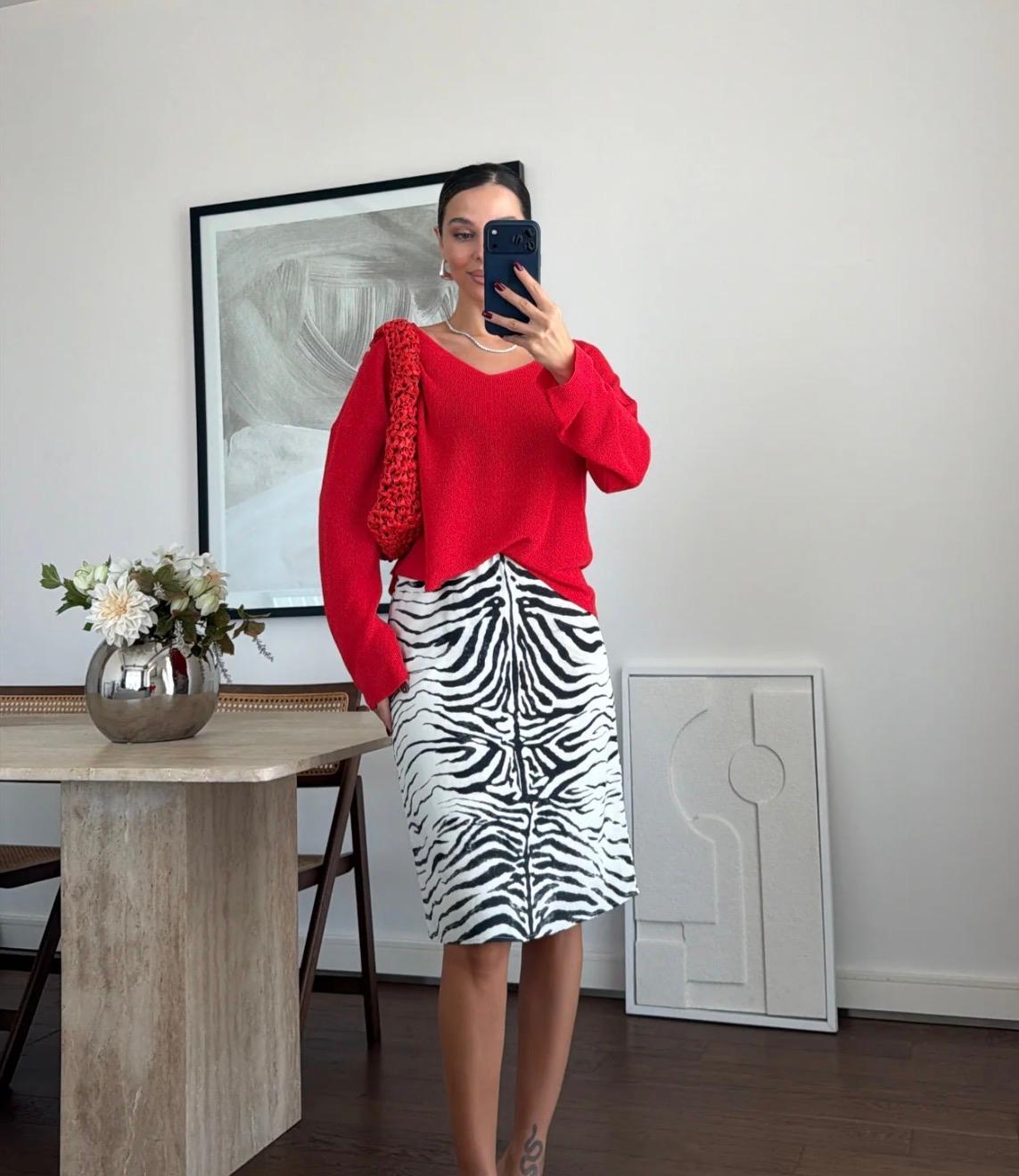Zebra Skirt