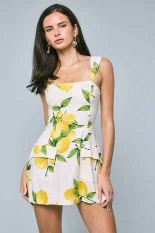 Lemons Mini Dress