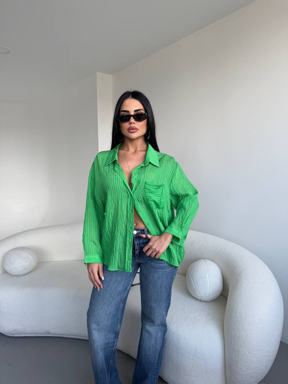 Lime Green Shirt