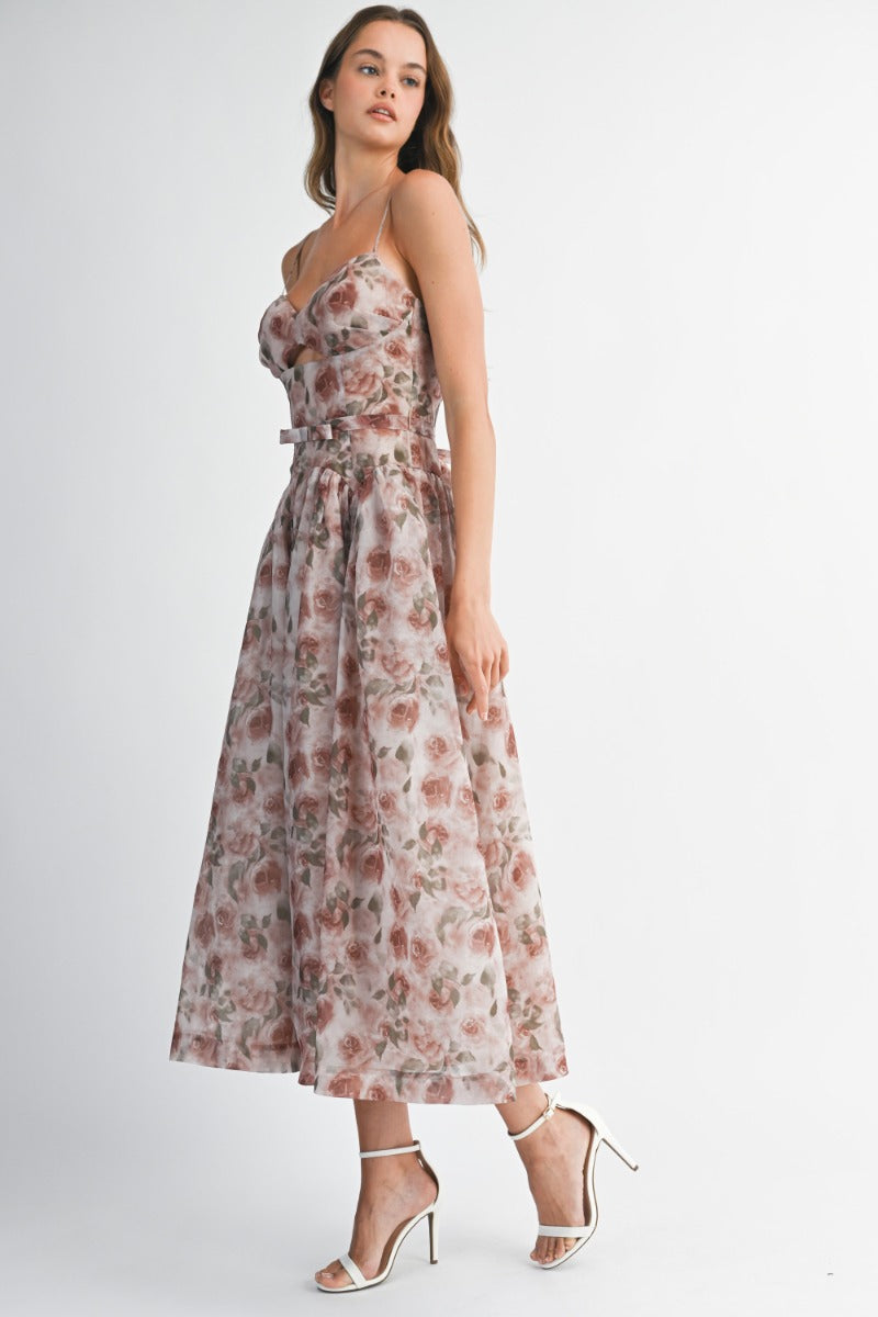 Rose Cocktail Dress
