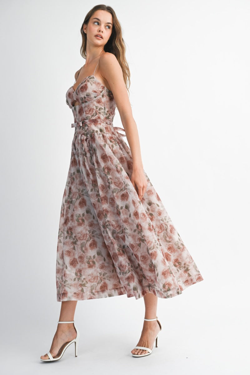 Rose Cocktail Dress