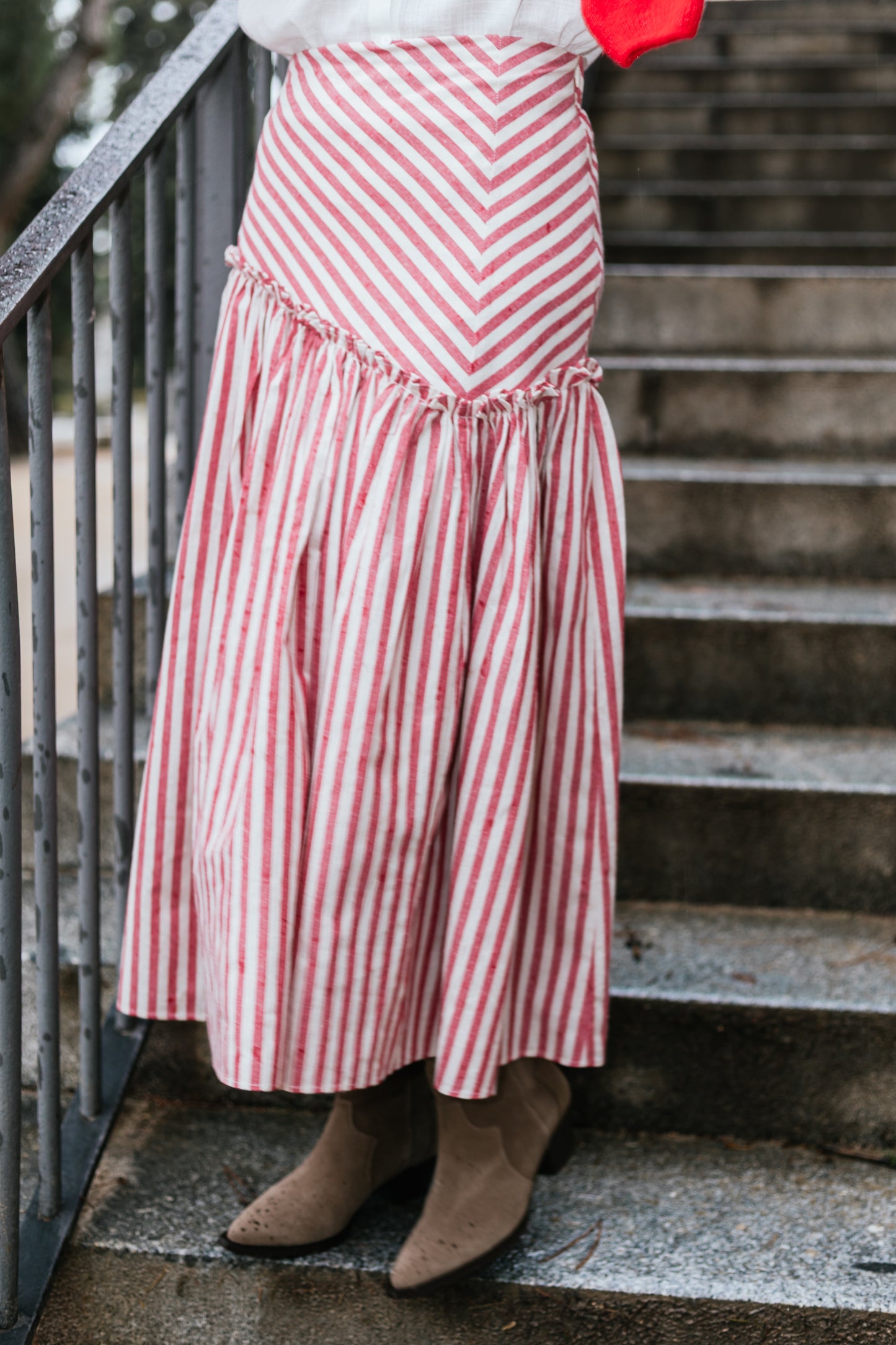 Stripe skirt