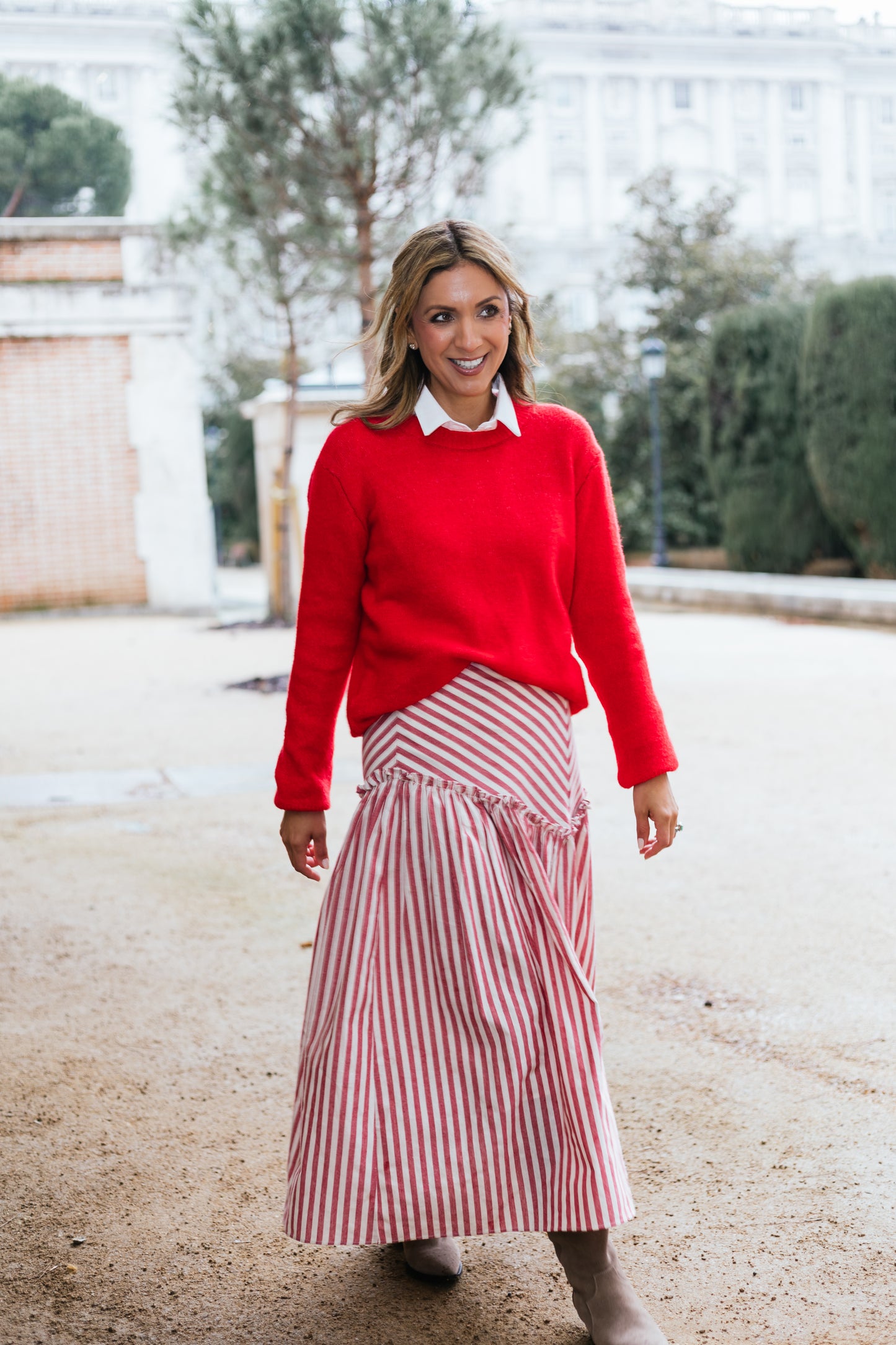 Stripe skirt