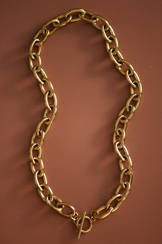 Smooth Link Necklace