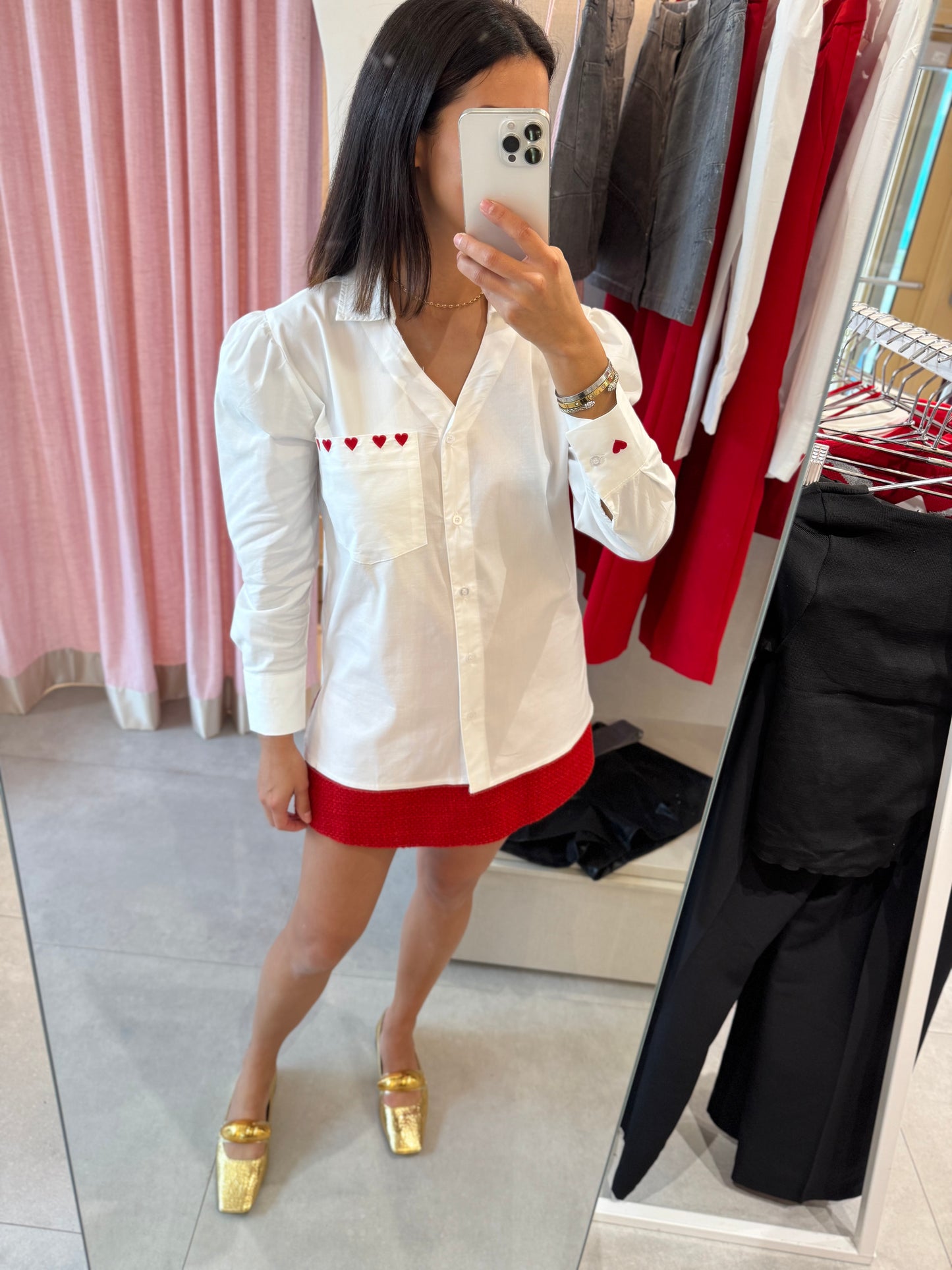 Hearts White Shirt