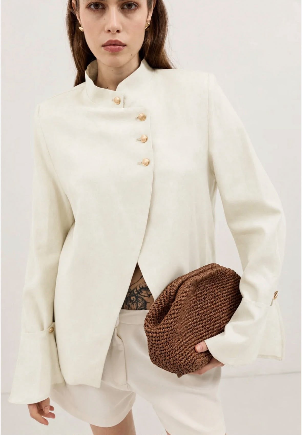 White blazer