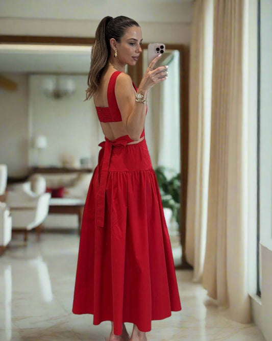 Red Tulip Dress