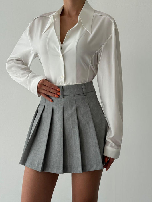 White Collar Shirt