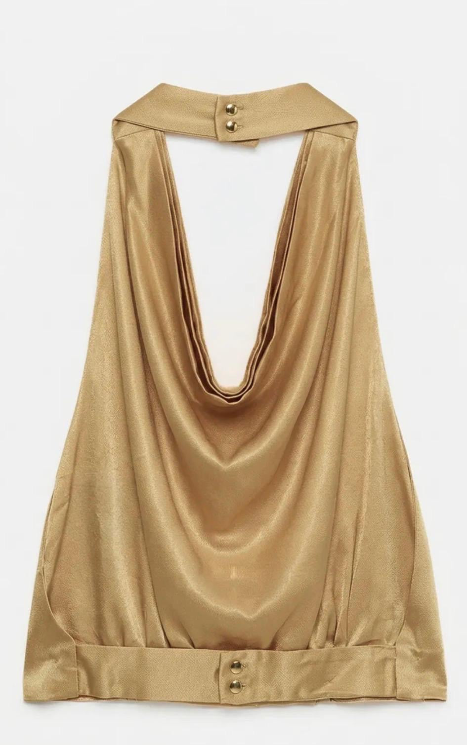 Glow Draped top