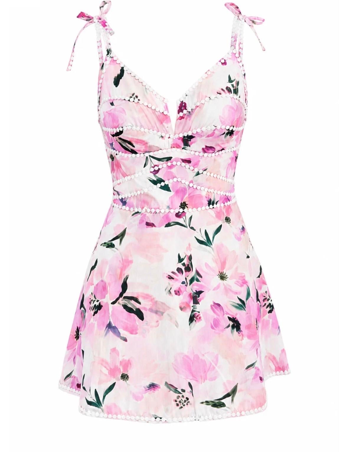 Bloom mini dress