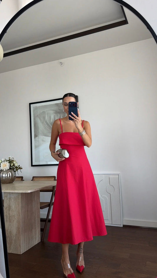 Scarlet dress