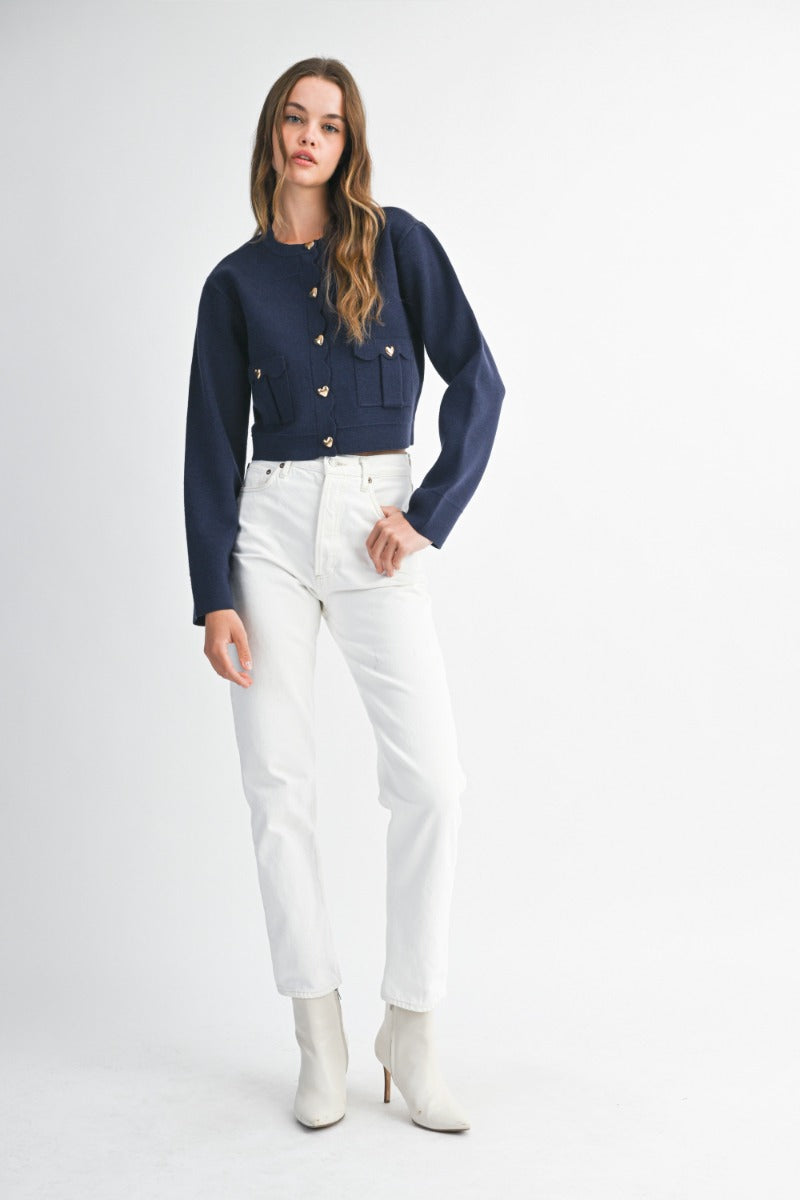 Navy Sweater