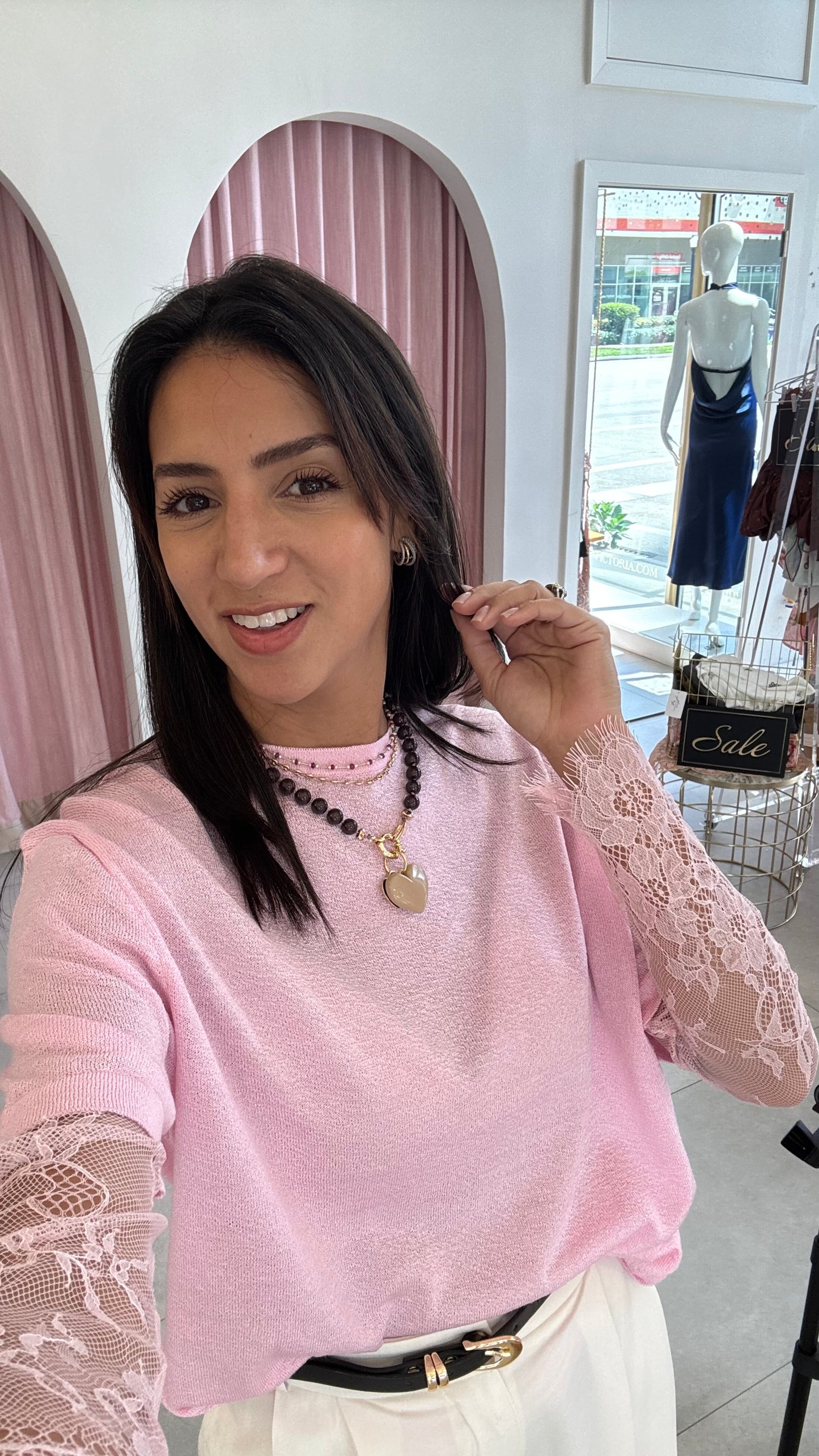 Lace Sweater