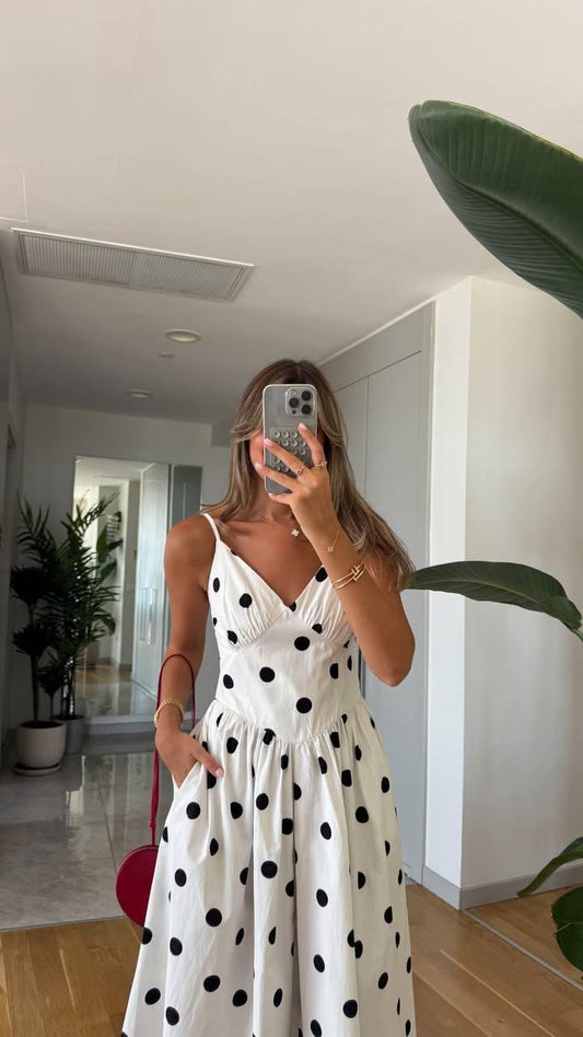 Elena Dots Dress