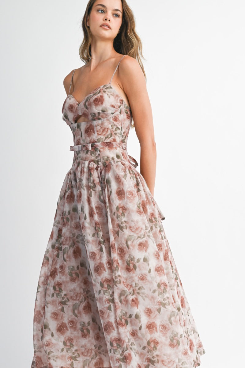 Rose Cocktail Dress