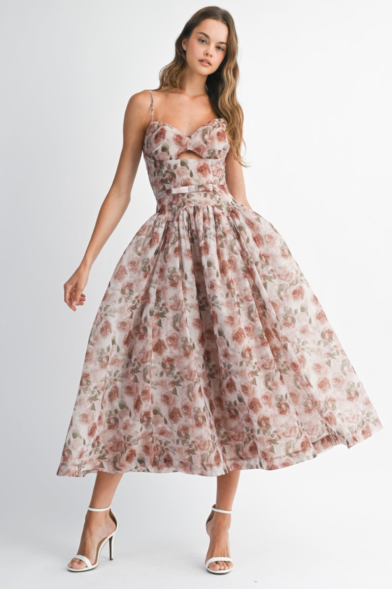 Rose Cocktail Dress