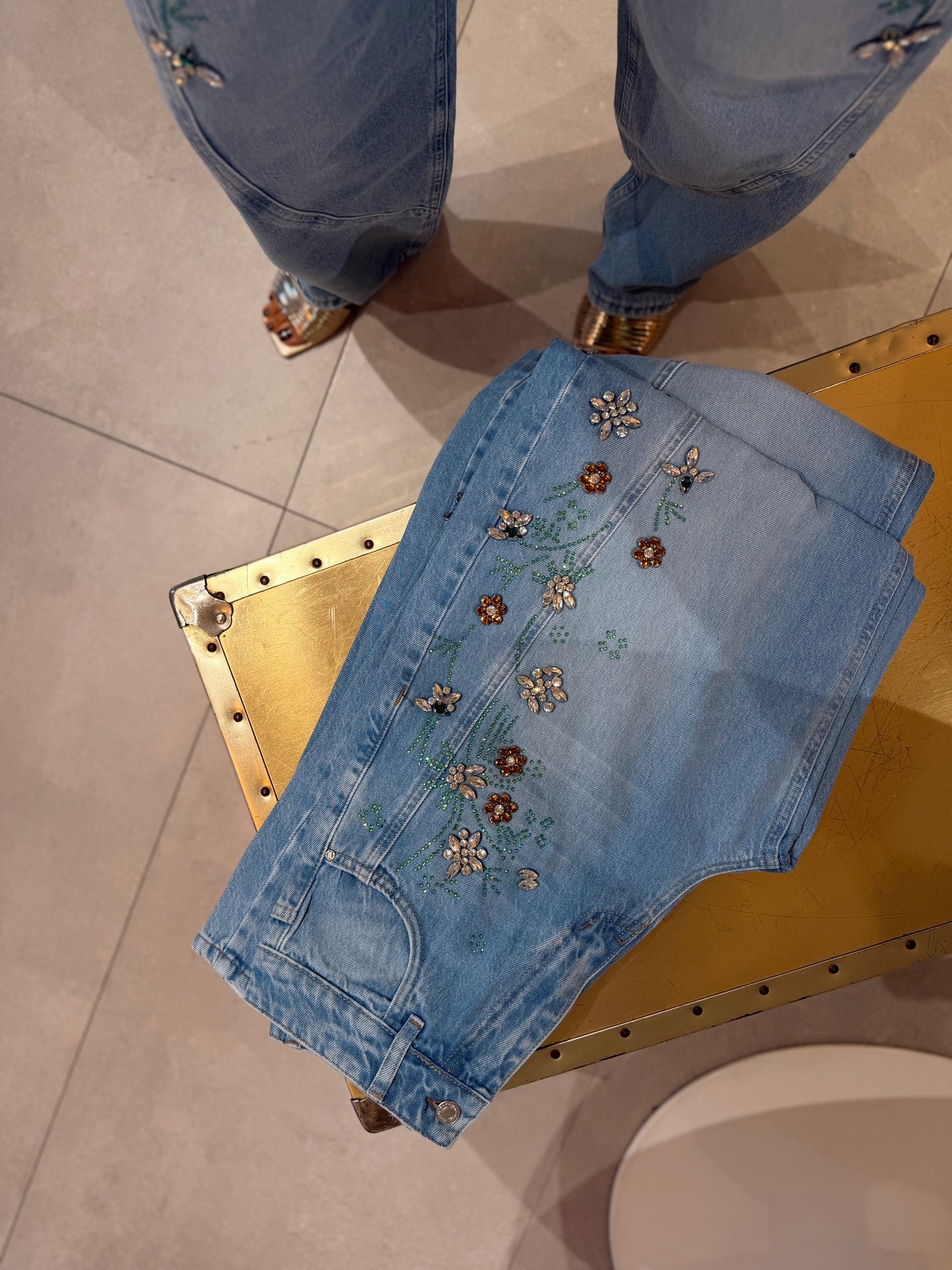 Crystal jeans