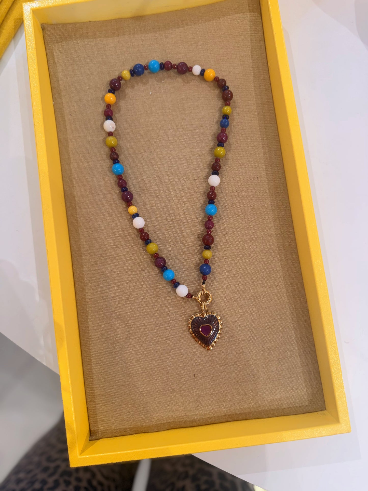Clau heart necklaces