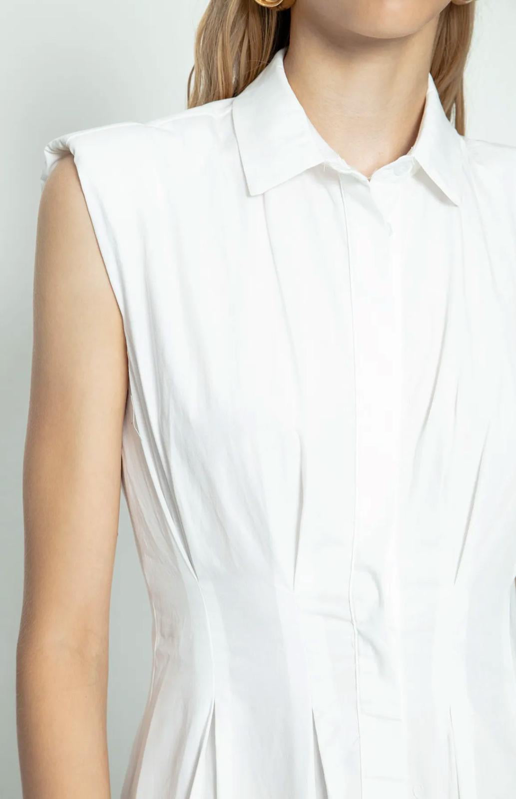 Pleated Camisero