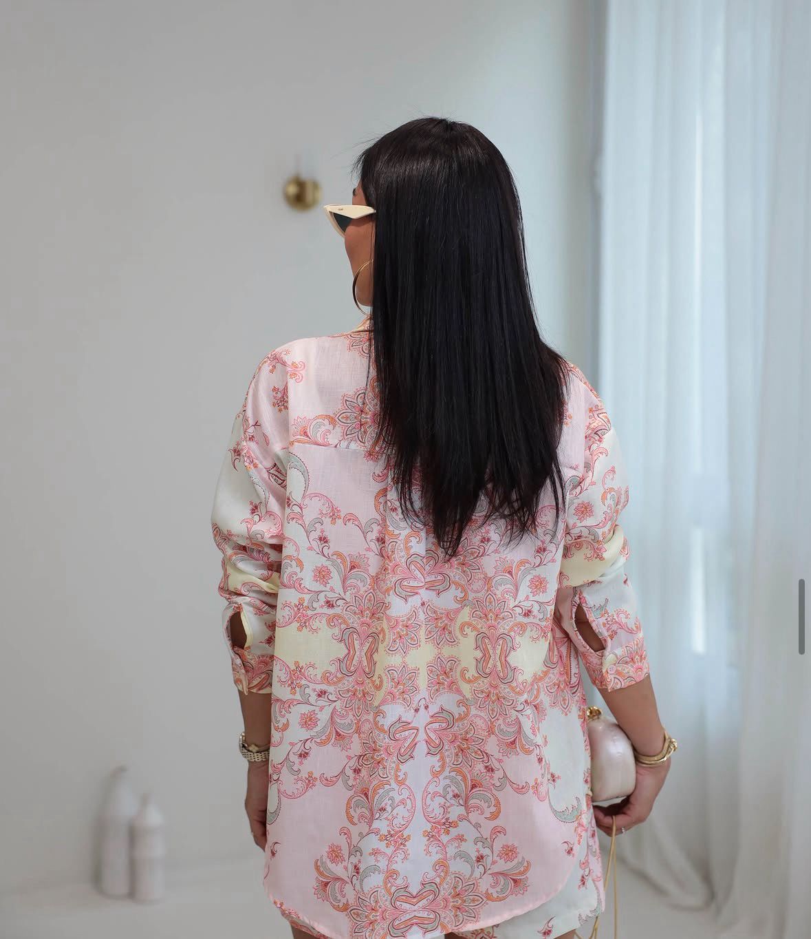 Blush Paisley Shirt