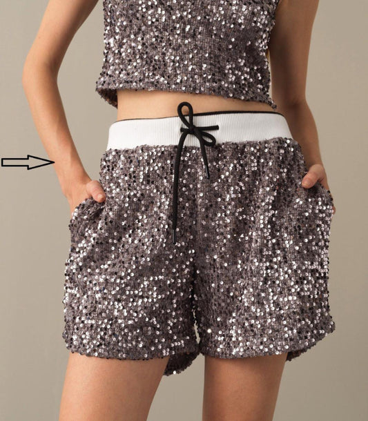 Sequins Shorts