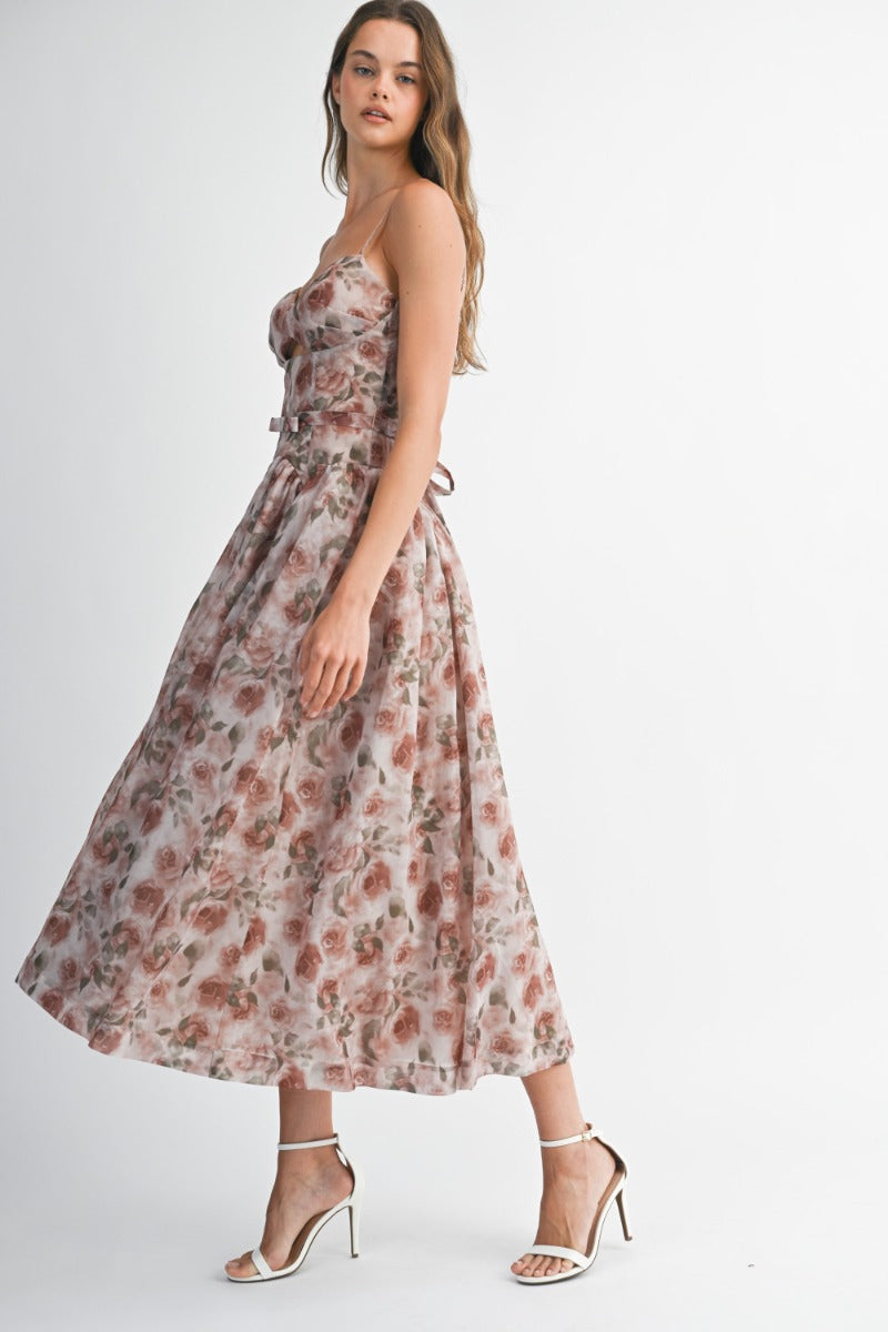 Rose Cocktail Dress