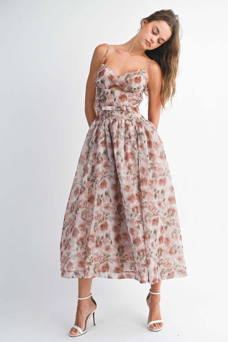 Rose Cocktail Dress