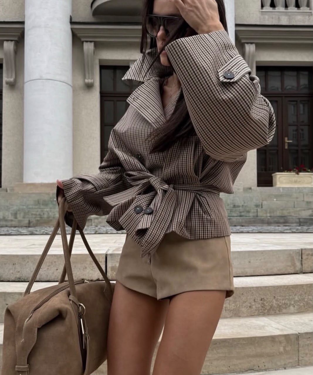 Plaid jacket