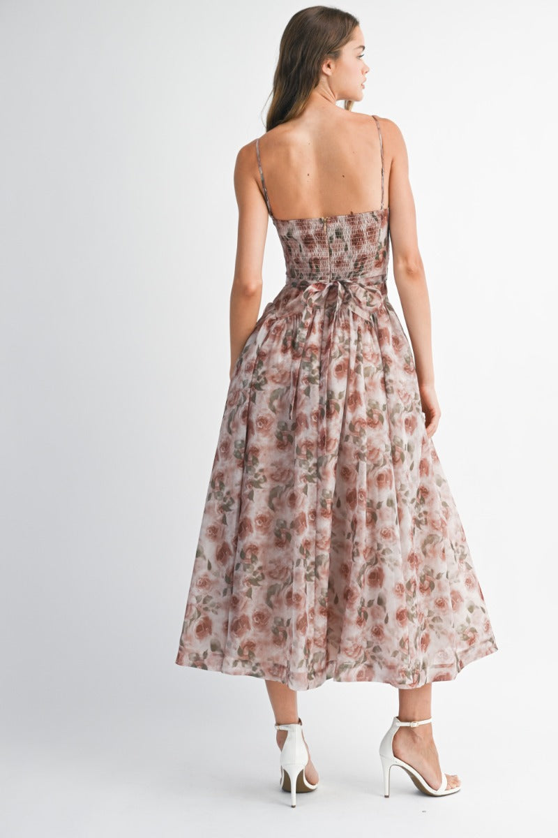Rose Cocktail Dress