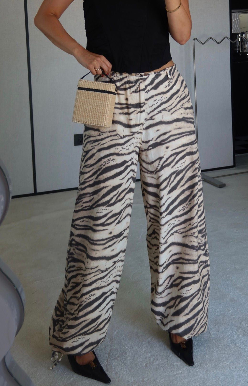 Zebra pants