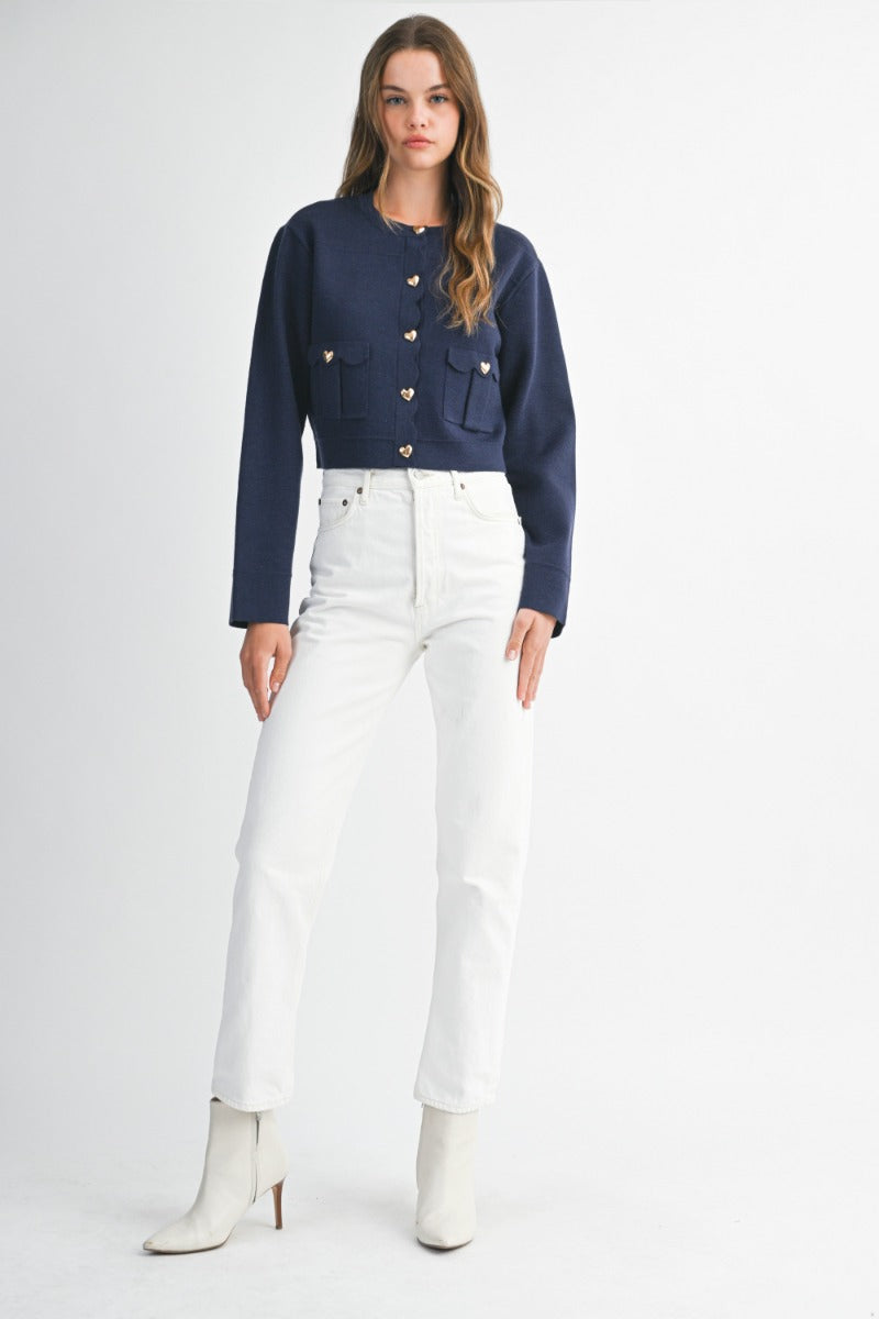 Navy Sweater