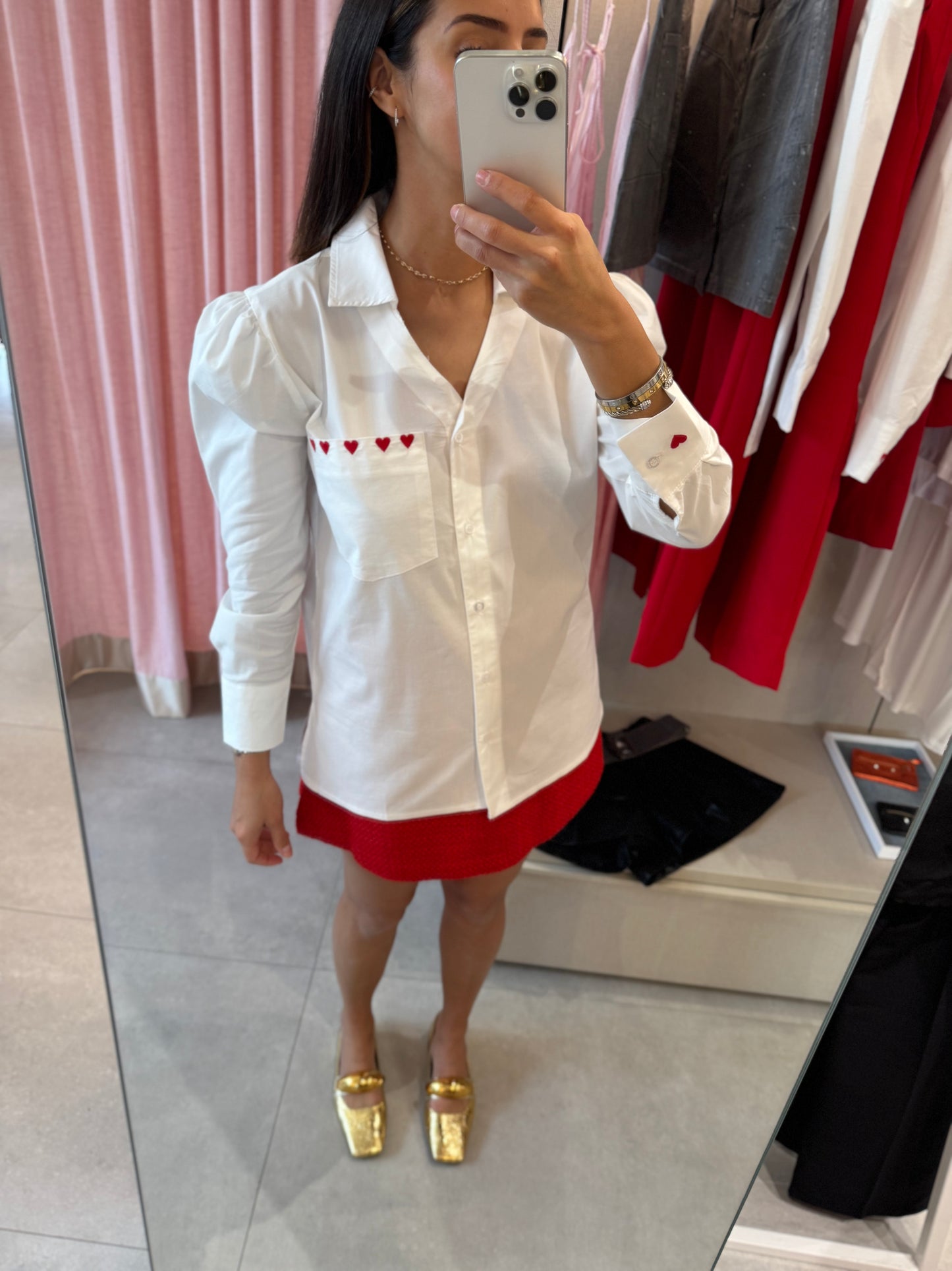 Hearts White Shirt