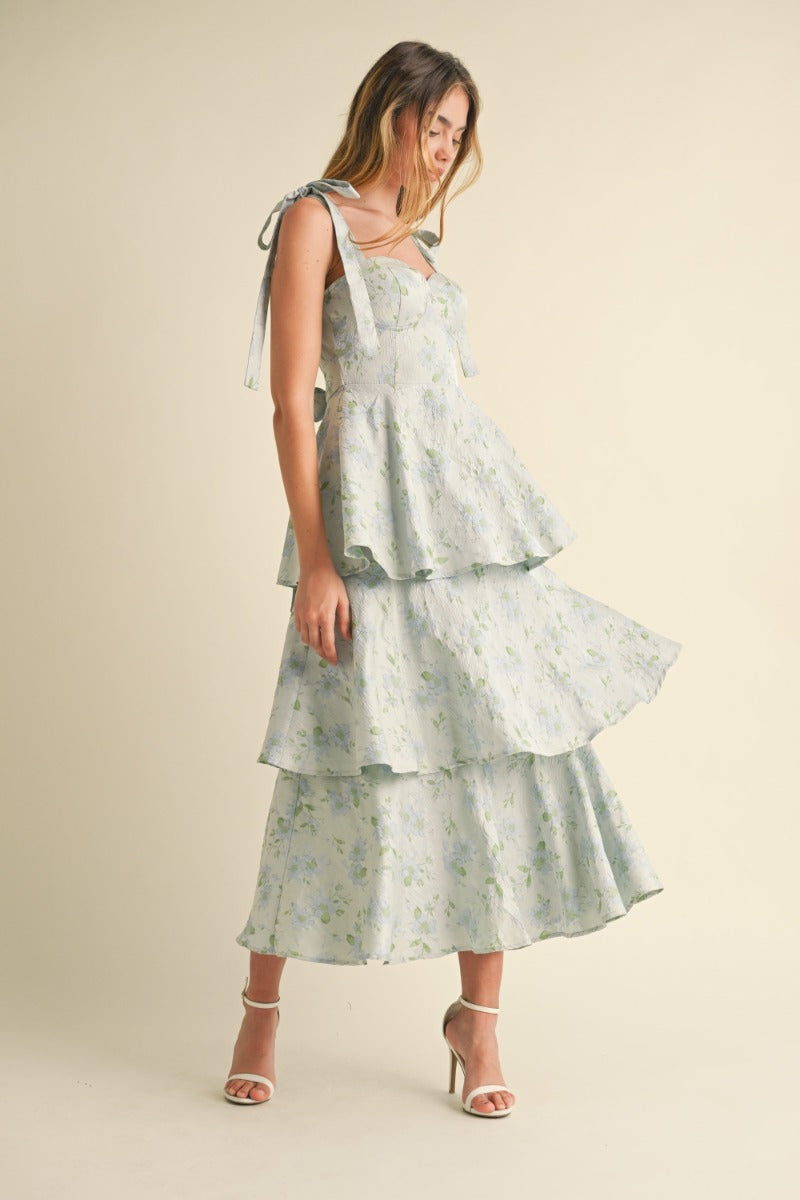 Blue Bloom Dress