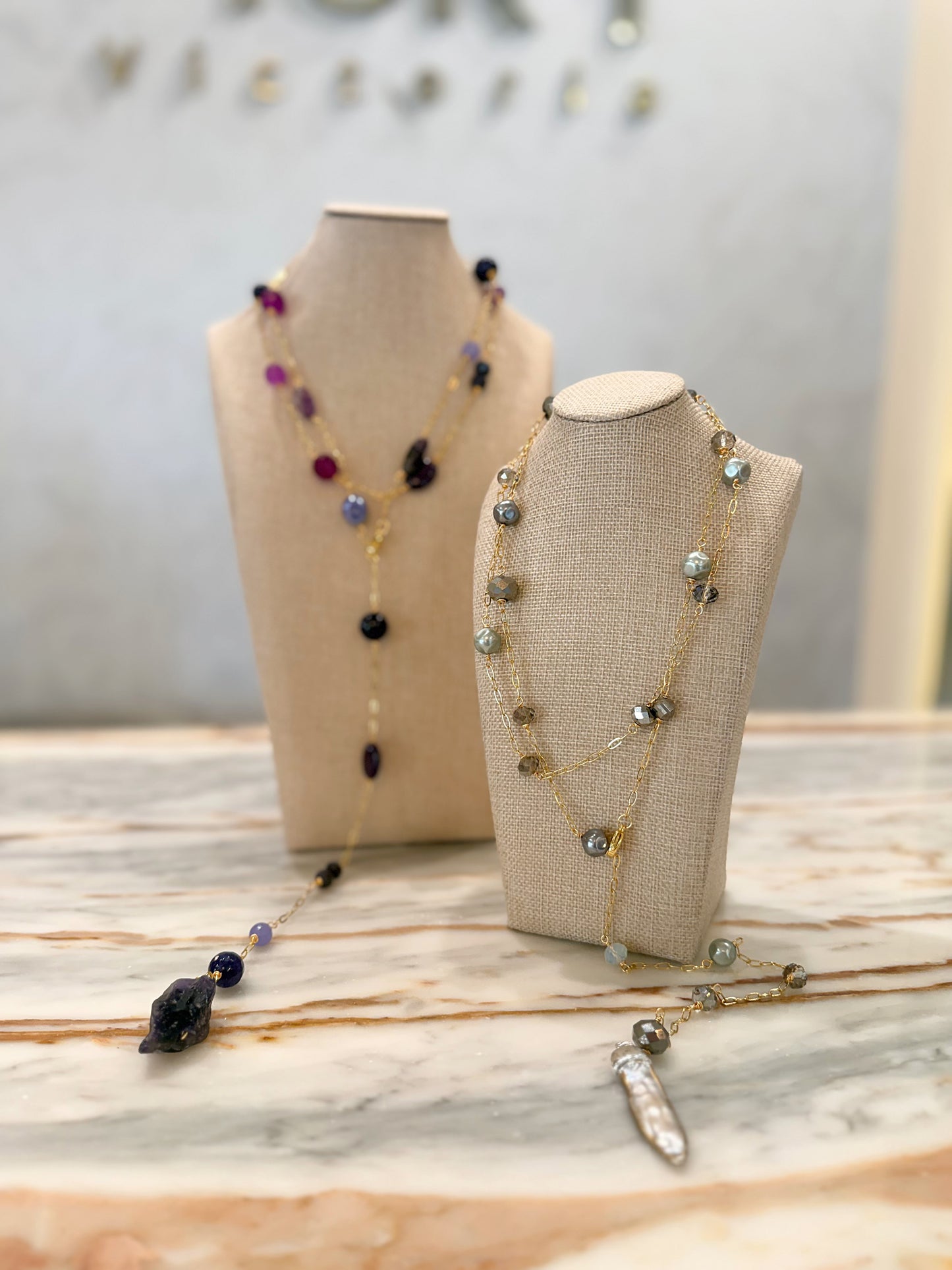Celestial necklaces