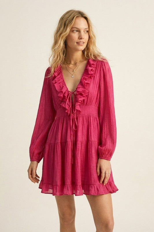 Fucshia dress