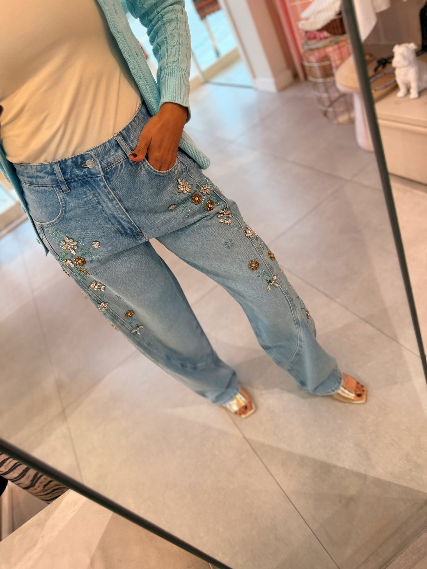 Crystal jeans