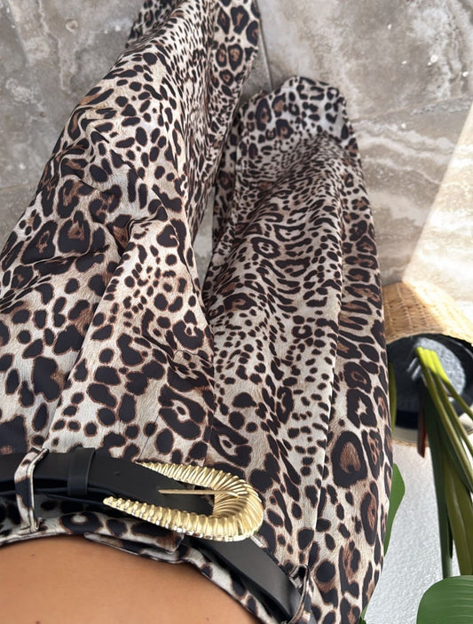 Leopard Palazzos