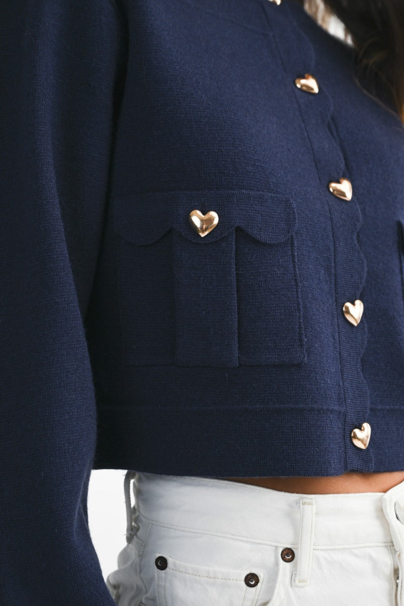 Navy Sweater