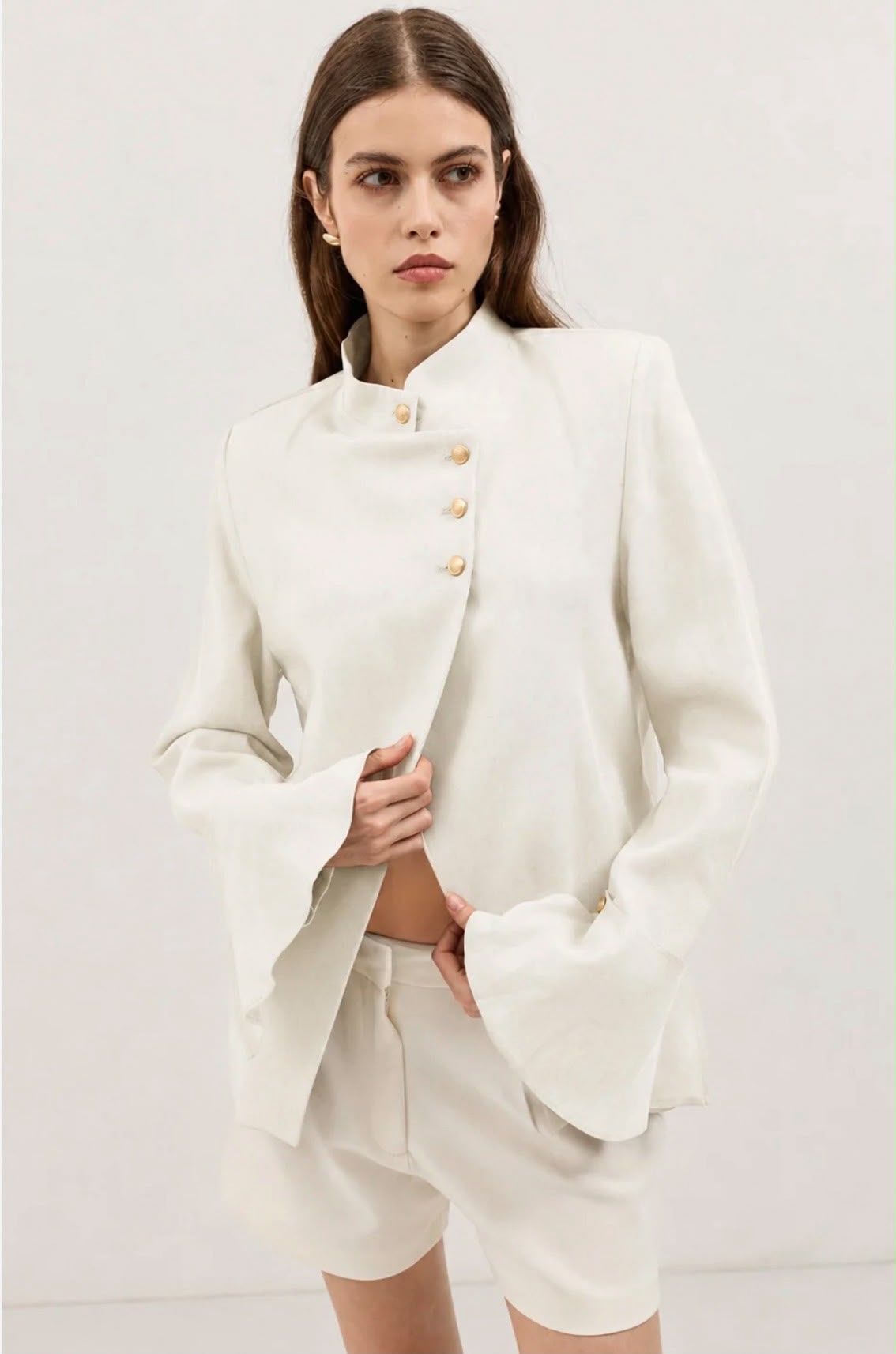 White blazer