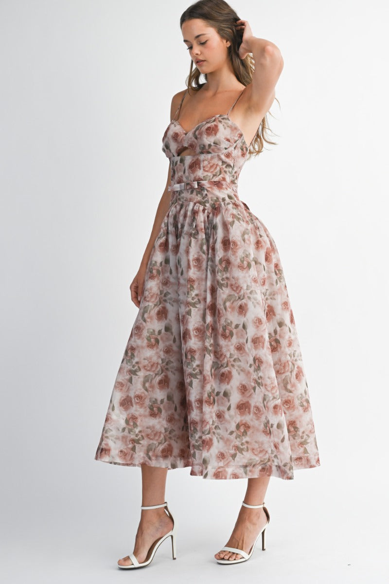 Rose Cocktail Dress