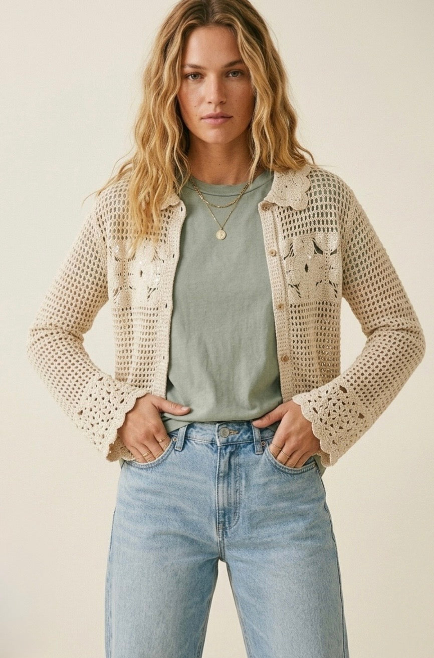 Crochet cardigan