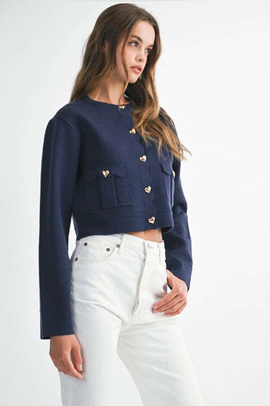Navy Sweater