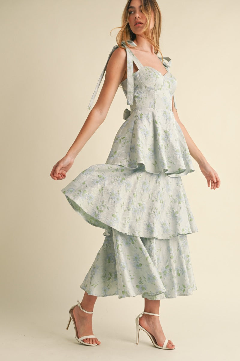 Blue Bloom Dress