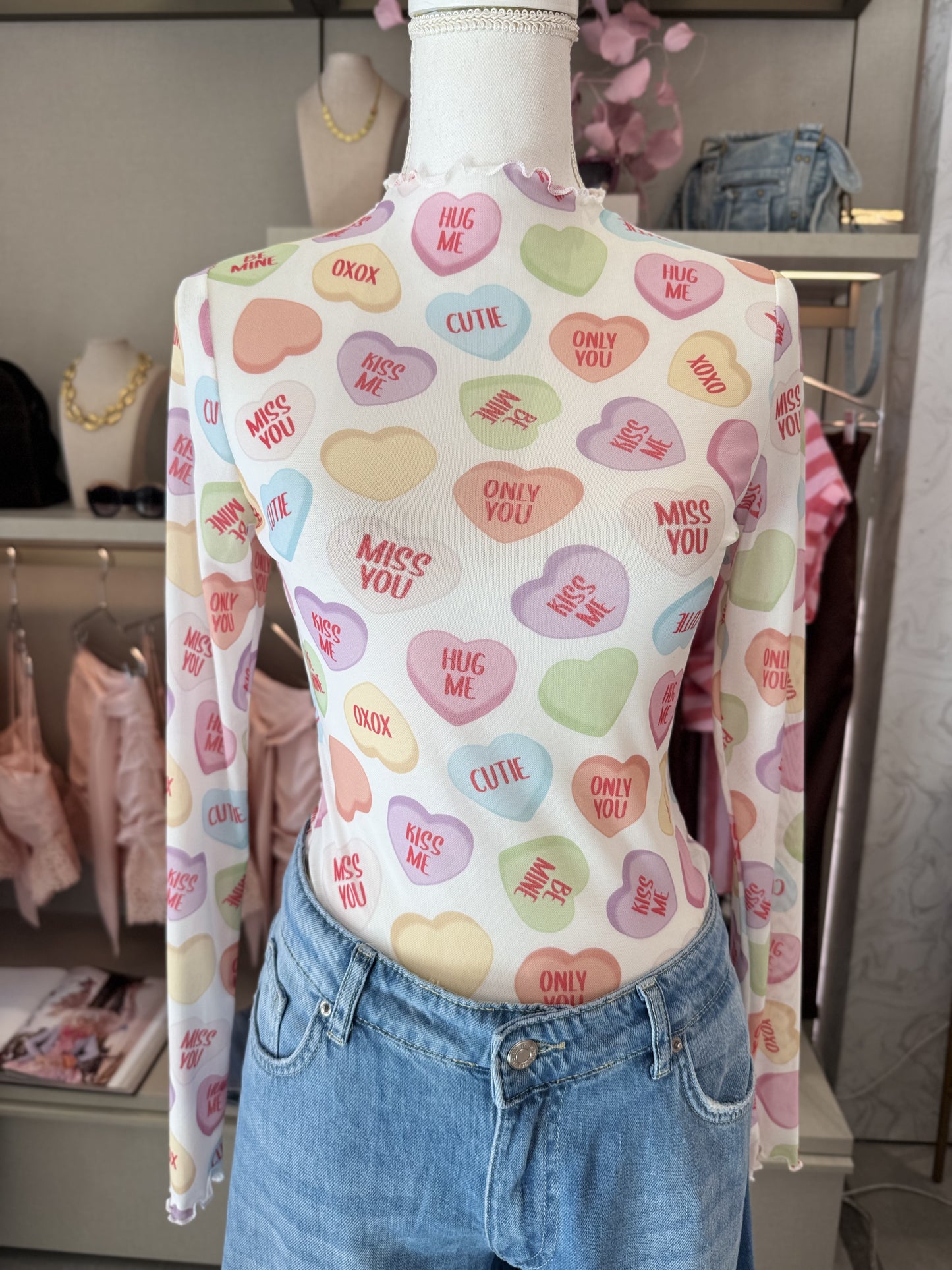 Sweet Valentines Top