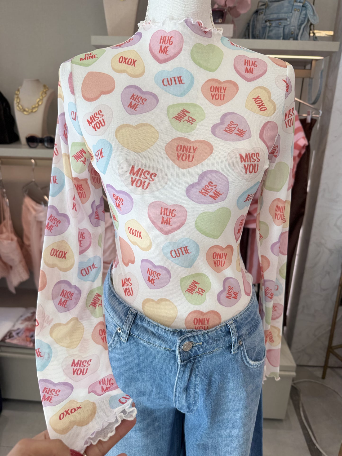 Sweet Valentines Top